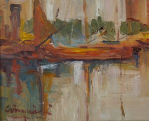 CINQUINI GIORGIO (1920 - 2010) : SENZA TITOLO  - Asta Asta 499 | ARTE MODERNA E CONTEMPORANEA Virtuale - Associazione Nazionale - Case d'Asta italiane