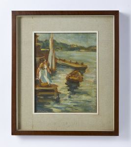 AUTORE NON IDENTIFICATO : SENZA TITOLO  - Asta Asta 499 | ARTE MODERNA E CONTEMPORANEA Virtuale - Associazione Nazionale - Case d'Asta italiane