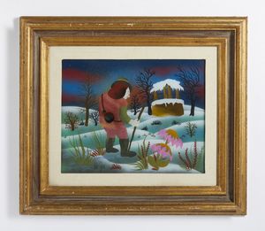 GYOZO VIKTOR : SENZA TITOLO  - Asta Asta 499 | ARTE MODERNA E CONTEMPORANEA Virtuale - Associazione Nazionale - Case d'Asta italiane