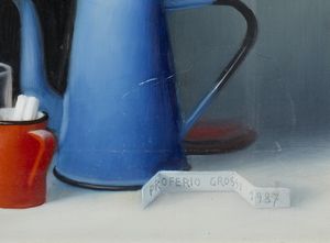 GROSSI PROFERIO (1923 - 2000) : SENZA TITOLO  - Asta Asta 499 | ARTE MODERNA E CONTEMPORANEA Virtuale - Associazione Nazionale - Case d'Asta italiane