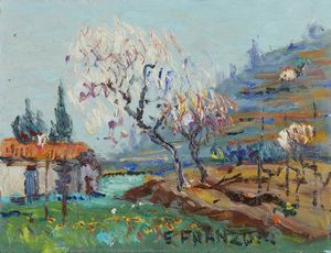 FRANZONI ENZO : QUATTRO STAGIONI  - Asta Asta 499 | ARTE MODERNA E CONTEMPORANEA Virtuale - Associazione Nazionale - Case d'Asta italiane