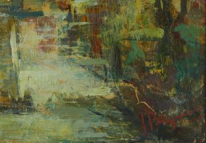 BIZZAI ALBERTO (1926 - 2004) : GIORNO DI VIAGGIO SUL CHIESE  - Asta Asta 499 | ARTE MODERNA E CONTEMPORANEA Virtuale - Associazione Nazionale - Case d'Asta italiane