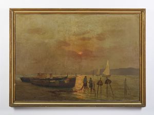 RINALDI M. (n. 1919) : SENZA TITOLO  - Asta Asta 499 | ARTE MODERNA E CONTEMPORANEA Virtuale - Associazione Nazionale - Case d'Asta italiane