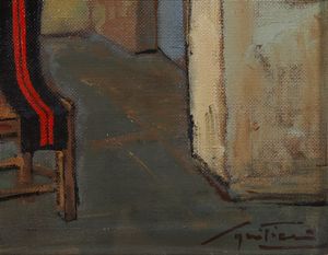 SQUITIERI ITALO (1907 - 1994) : CARABINIERE  - Asta Asta 499 | ARTE MODERNA E CONTEMPORANEA Virtuale - Associazione Nazionale - Case d'Asta italiane