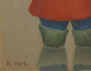 MASI ROBERTO (1940 - 2011) : SENZA TITOLO  - Asta Asta 499 | ARTE MODERNA E CONTEMPORANEA Virtuale - Associazione Nazionale - Case d'Asta italiane