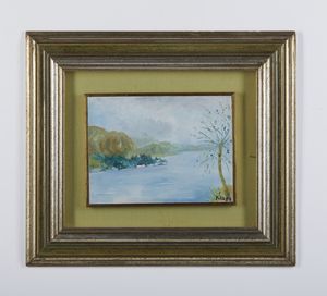 LILLONI UMBERTO (1898 - 1980) : SENZA TITOLO  - Asta Asta 499 | ARTE MODERNA E CONTEMPORANEA Virtuale - Associazione Nazionale - Case d'Asta italiane