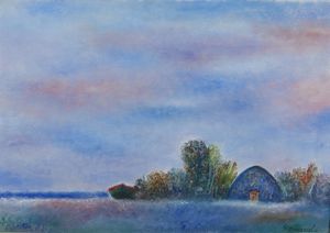 OMICCIOLI GIOVANNI (1901 - 1975) - PAESAGGIO