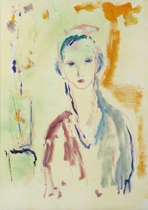 TRECCANI ERNESTO (1920 - 2009) - FIGURA FEMMINILE