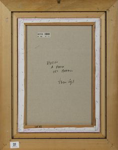 CAPUTO  TONINO (1933 - 2021) : VIVEVO A PIAZZA DEL PARADISO  - Asta Asta 499 | ARTE MODERNA E CONTEMPORANEA Virtuale - Associazione Nazionale - Case d'Asta italiane