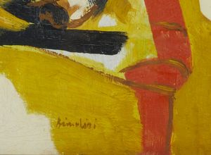 BRINDISI REMO (1918 - 1996) : SENZA TITOLO  - Asta Asta 499 | ARTE MODERNA E CONTEMPORANEA Virtuale - Associazione Nazionale - Case d'Asta italiane