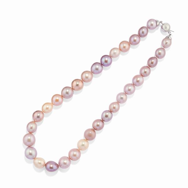 Collana con perle coltivate South Sea  - Asta Gioielli - Associazione Nazionale - Case d'Asta italiane