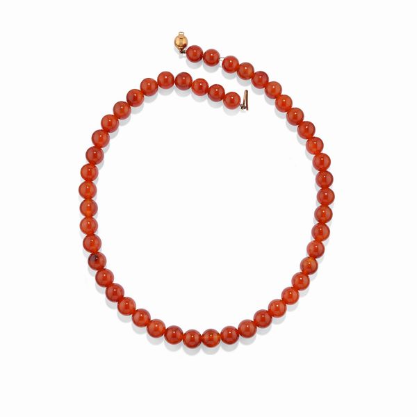 Due collane e un anello con pietre dure  - Asta Gioielli - Associazione Nazionale - Case d'Asta italiane