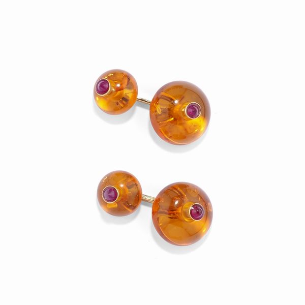 Polsini con ambra  - Asta Gioielli - Associazione Nazionale - Case d'Asta italiane