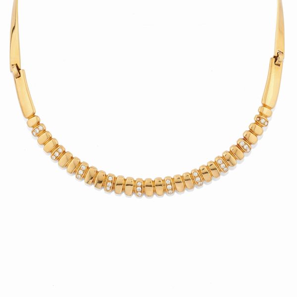 Collana con diamanti  - Asta Gioielli - Associazione Nazionale - Case d'Asta italiane