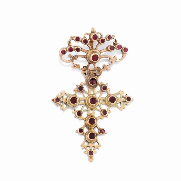 Coppia di orecchini e pendente  - Asta Gioielli - Associazione Nazionale - Case d'Asta italiane