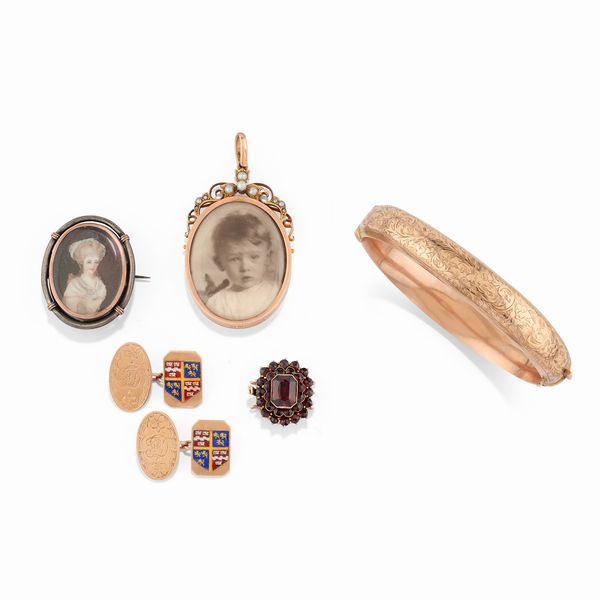 Lotto di gioielli  - Asta Gioielli - Associazione Nazionale - Case d'Asta italiane