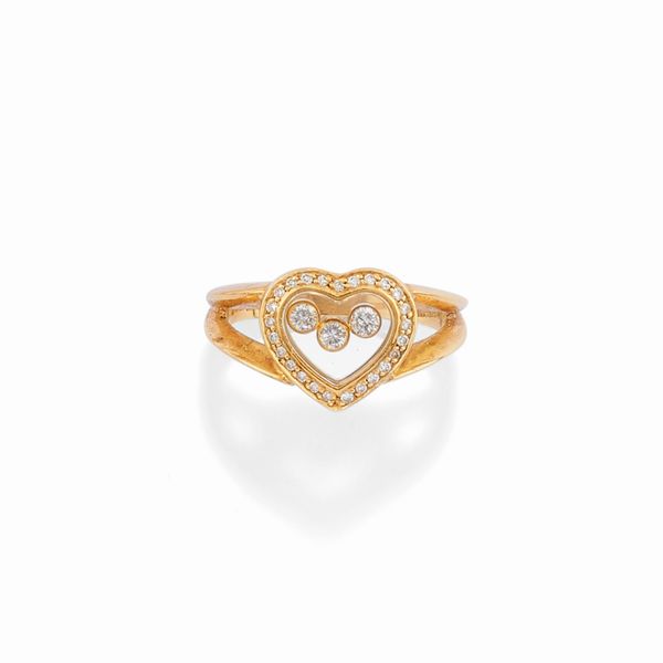 CHOPARD : Anello collezione Happy Diamonds  - Asta Gioielli - Associazione Nazionale - Case d'Asta italiane