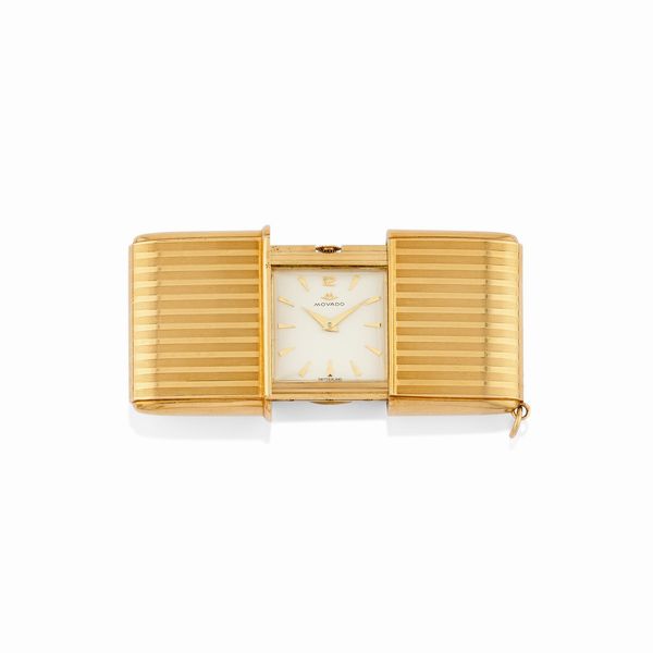 MOVADO : Orologio da viaggio  - Asta Gioielli - Associazione Nazionale - Case d'Asta italiane