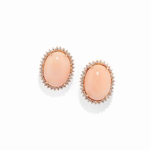 Parure con corallo rosa  - Asta Gioielli - Associazione Nazionale - Case d'Asta italiane