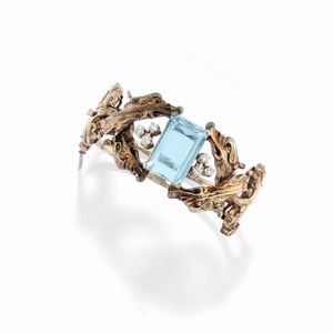 Parure con acquamarina  - Asta Gioielli - Associazione Nazionale - Case d'Asta italiane
