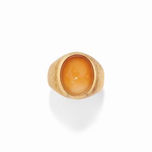 Lotto di gioielli con cammei in corniola  - Asta Gioielli - Associazione Nazionale - Case d'Asta italiane