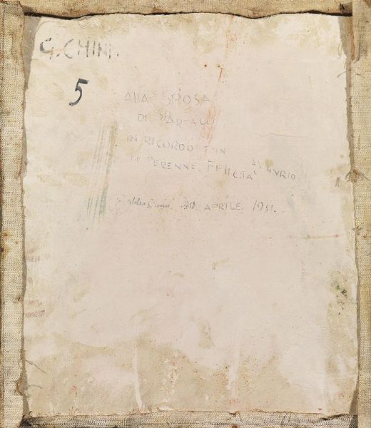 CHINI GALILEO : Galileo Chini  - Asta DIPINTI E SCULTURE DEL SECOLO XIX - Associazione Nazionale - Case d'Asta italiane