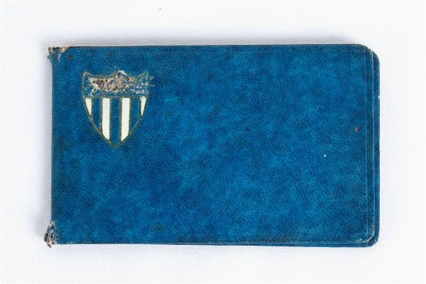 Calcio, Italia, tessera SS LAZIO  - Asta Memorabilia, Militaria, Ordini Cavallereschi - Associazione Nazionale - Case d'Asta italiane