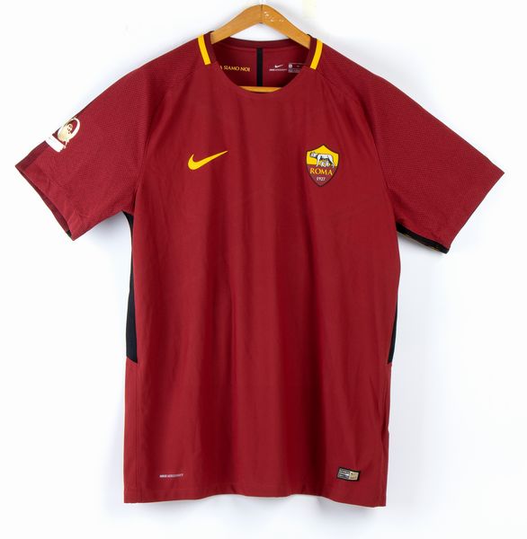 Totti, Francesco - Maglia n.10 autografata  - Asta Memorabilia, Militaria, Ordini Cavallereschi - Associazione Nazionale - Case d'Asta italiane