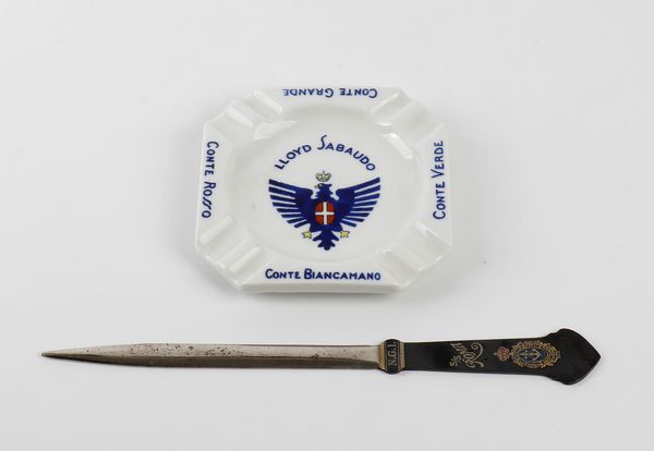 LLOYD Sabaudo , N.G.I. pubblicitari  - Asta Memorabilia, Militaria, Ordini Cavallereschi - Associazione Nazionale - Case d'Asta italiane