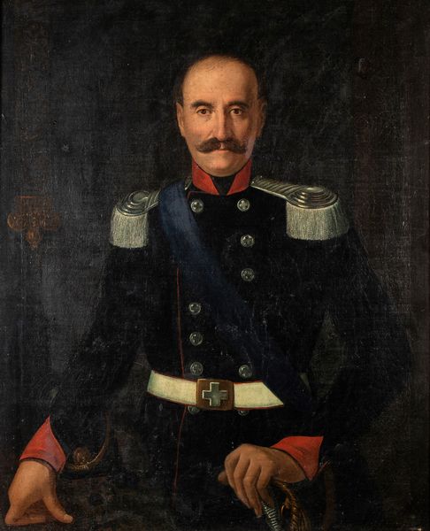 Ritratto di Ufficiale della Guardia Nazionale, 1880 circa  - Asta Memorabilia, Militaria, Ordini Cavallereschi - Associazione Nazionale - Case d'Asta italiane