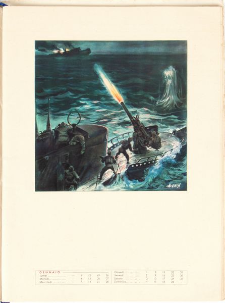 Calendario base Atlantica di Bordeaux  - Asta Memorabilia, Militaria, Ordini Cavallereschi - Associazione Nazionale - Case d'Asta italiane