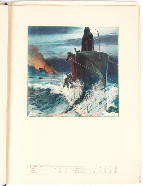 Calendario base Atlantica di Bordeaux  - Asta Memorabilia, Militaria, Ordini Cavallereschi - Associazione Nazionale - Case d'Asta italiane