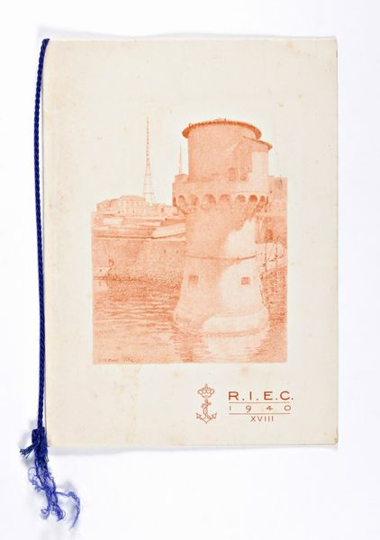 Calendario Regio Istituto delle Comunicazioni  - Asta Memorabilia, Militaria, Ordini Cavallereschi - Associazione Nazionale - Case d'Asta italiane