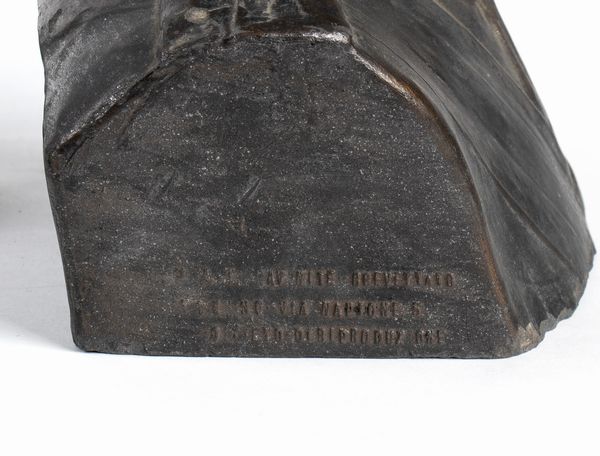 Busto in bronzo di Benito Mussolini  - Asta Memorabilia, Militaria, Ordini Cavallereschi - Associazione Nazionale - Case d'Asta italiane