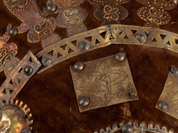 Etiopia, antico scudo da Ras  - Asta Memorabilia, Militaria, Ordini Cavallereschi - Associazione Nazionale - Case d'Asta italiane