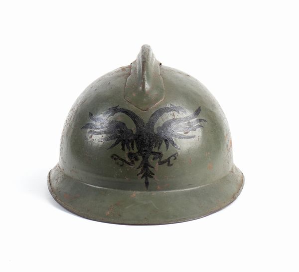 Albania, Elmetto m. 16  - Asta Memorabilia, Militaria, Ordini Cavallereschi - Associazione Nazionale - Case d'Asta italiane