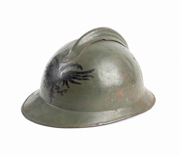 Albania, Elmetto m. 16  - Asta Memorabilia, Militaria, Ordini Cavallereschi - Associazione Nazionale - Case d'Asta italiane