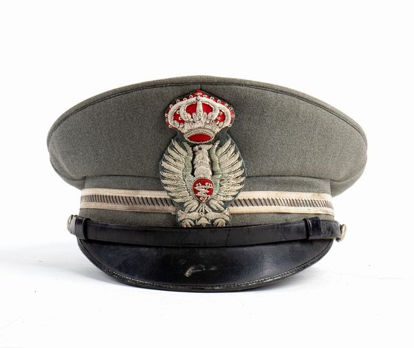 Berretto m. 40 da maresciallo dei Corazzieri Reali  - Asta Memorabilia, Militaria, Ordini Cavallereschi - Associazione Nazionale - Case d'Asta italiane