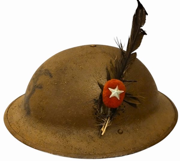 Elmetto da alpino del CIL  - Asta Memorabilia, Militaria, Ordini Cavallereschi - Associazione Nazionale - Case d'Asta italiane