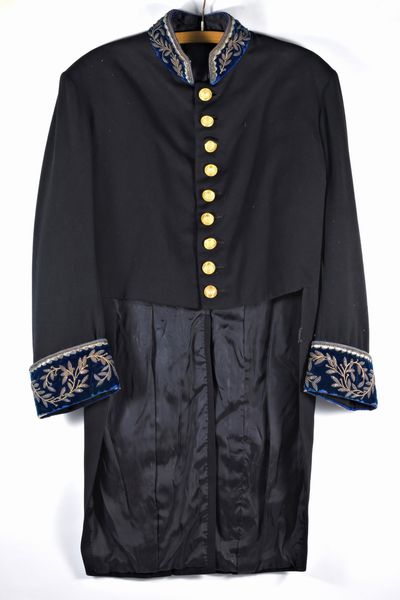 Marsina da cameriere segreto di Sua Santità  - Asta Memorabilia, Militaria, Ordini Cavallereschi - Associazione Nazionale - Case d'Asta italiane