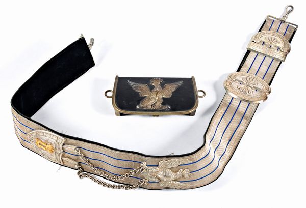 Bandoliera Umbertina  - Asta Memorabilia, Militaria, Ordini Cavallereschi - Associazione Nazionale - Case d'Asta italiane