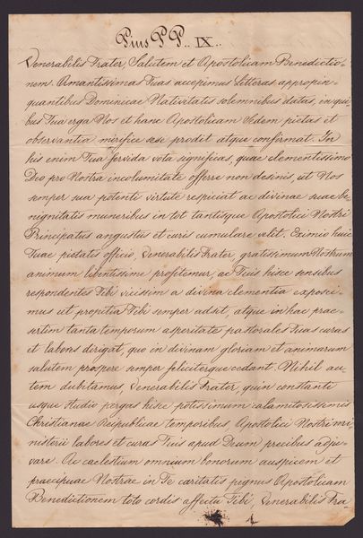 Papa PIO IX , lettera autografa (Giovanni Mastai-Ferretti; Senigallia, 13 maggio 1792 – Roma, 7 febbraio 1878)  - Asta Memorabilia, Militaria, Ordini Cavallereschi - Associazione Nazionale - Case d'Asta italiane