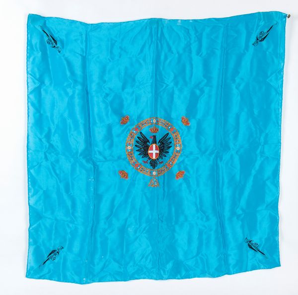 Foulard dei Corazzieri Reali  - Asta Memorabilia, Militaria, Ordini Cavallereschi - Associazione Nazionale - Case d'Asta italiane