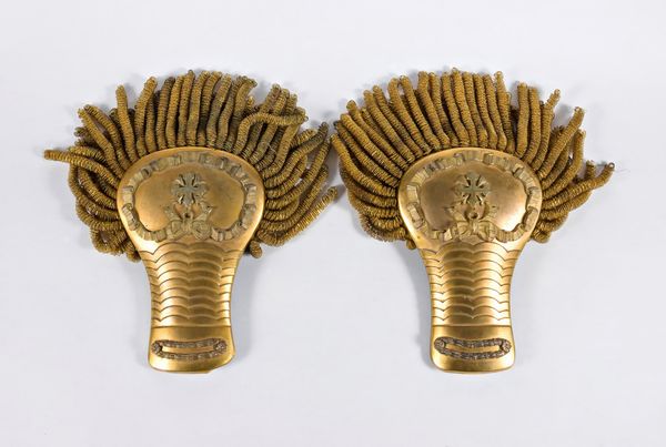 Spalline per cavaliere dell'Ordine dei SS Maurizio e Lazzaro  - Asta Memorabilia, Militaria, Ordini Cavallereschi - Associazione Nazionale - Case d'Asta italiane