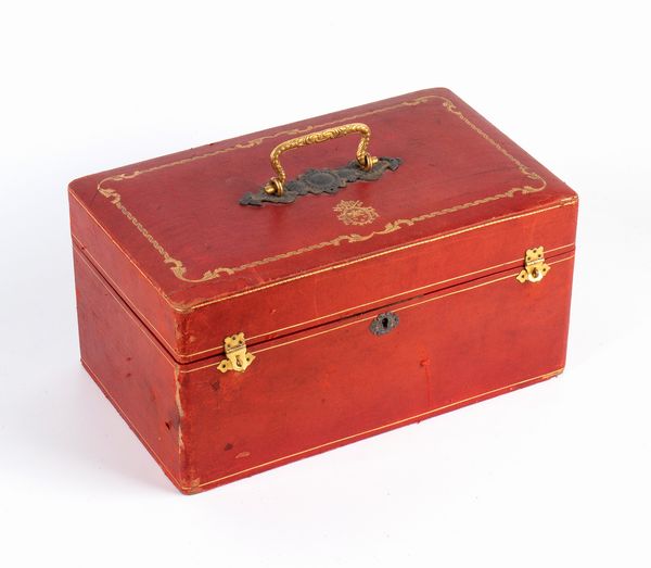 PIO XI , Papa, Cofanetto in similpelle  - Asta Memorabilia, Militaria, Ordini Cavallereschi - Associazione Nazionale - Case d'Asta italiane