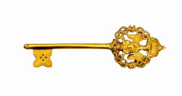 Italia, Regno, chiave da Ciambellano  - Asta Memorabilia, Militaria, Ordini Cavallereschi - Associazione Nazionale - Case d'Asta italiane