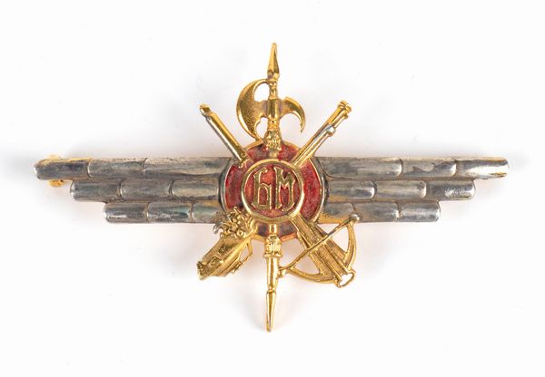 Spagna, guerra civile, Brevetto d'onore da pilota del Tercio de los extranjeros  - Asta Memorabilia, Militaria, Ordini Cavallereschi - Associazione Nazionale - Case d'Asta italiane