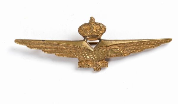 Italia, Regno, Brevetto da pilota della Regia Aeronautica  - Asta Memorabilia, Militaria, Ordini Cavallereschi - Associazione Nazionale - Case d'Asta italiane