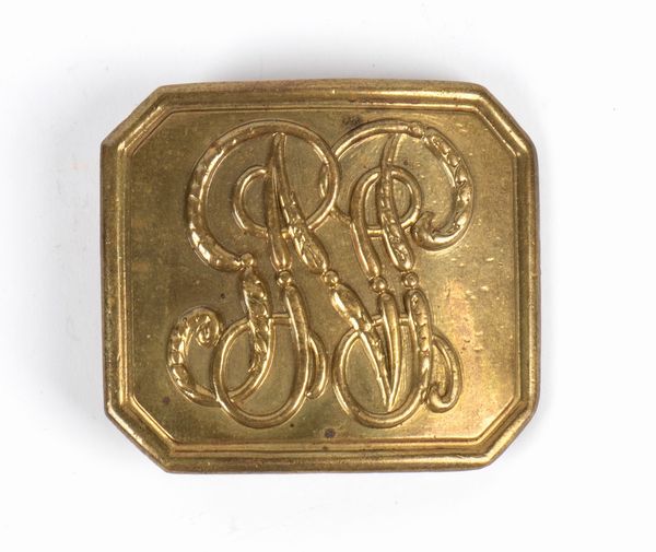 Regno della Chiesa, rara fibbia per la bassa tenuta della Guardia nobile pontificia  - Asta Memorabilia, Militaria, Ordini Cavallereschi - Associazione Nazionale - Case d'Asta italiane