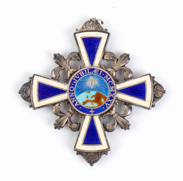 Benemerenza Anno Santo 1925  - Asta Memorabilia, Militaria, Ordini Cavallereschi - Associazione Nazionale - Case d'Asta italiane